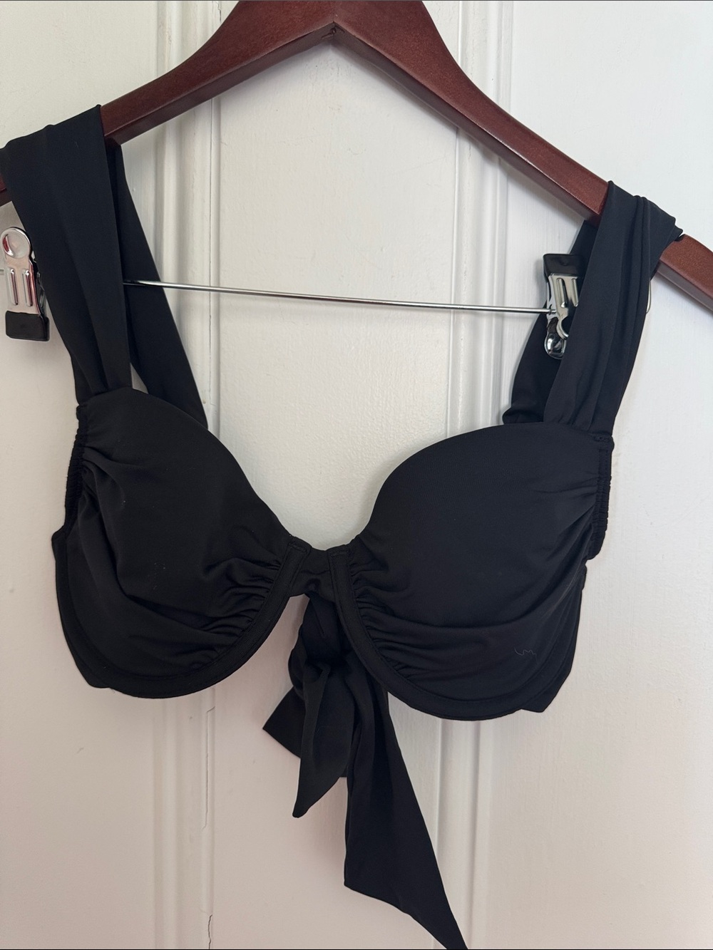We WORE WHAT RUCHED CLAUDIA BIKINI-DELILAH BIKINI TOP
